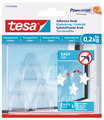 Tesa klæbekrog til glas 0,2 kg - 5 stk.